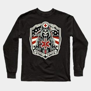 Paramedic Reaper - Untextured Long Sleeve T-Shirt